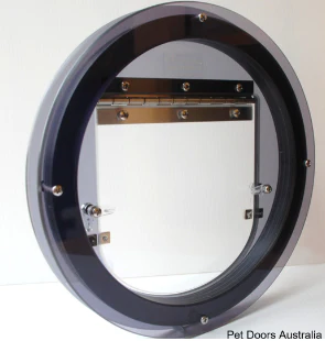 Round Perspex - Clear Glass Fitting Door (all sizes, colours optional) - Image 5